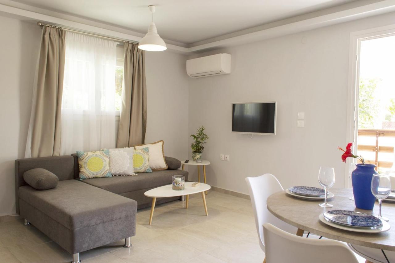Stema Seaside Apartments Gouves Esterno foto